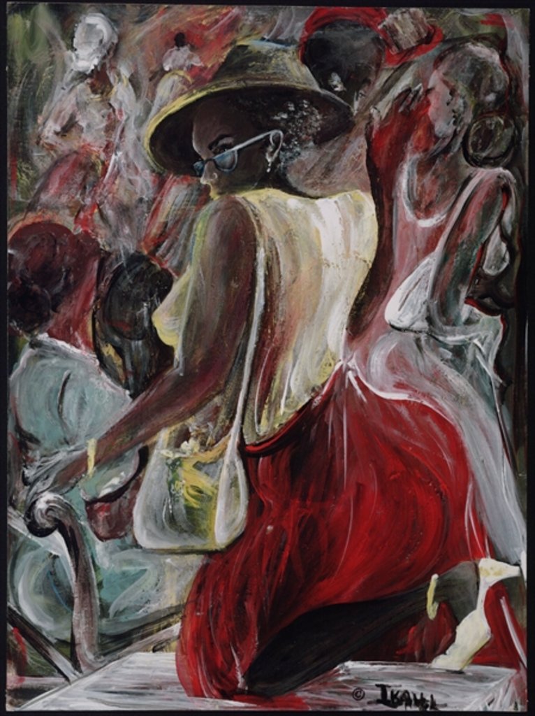 Detail of Profiling, 2005 by Ikahl Beckford