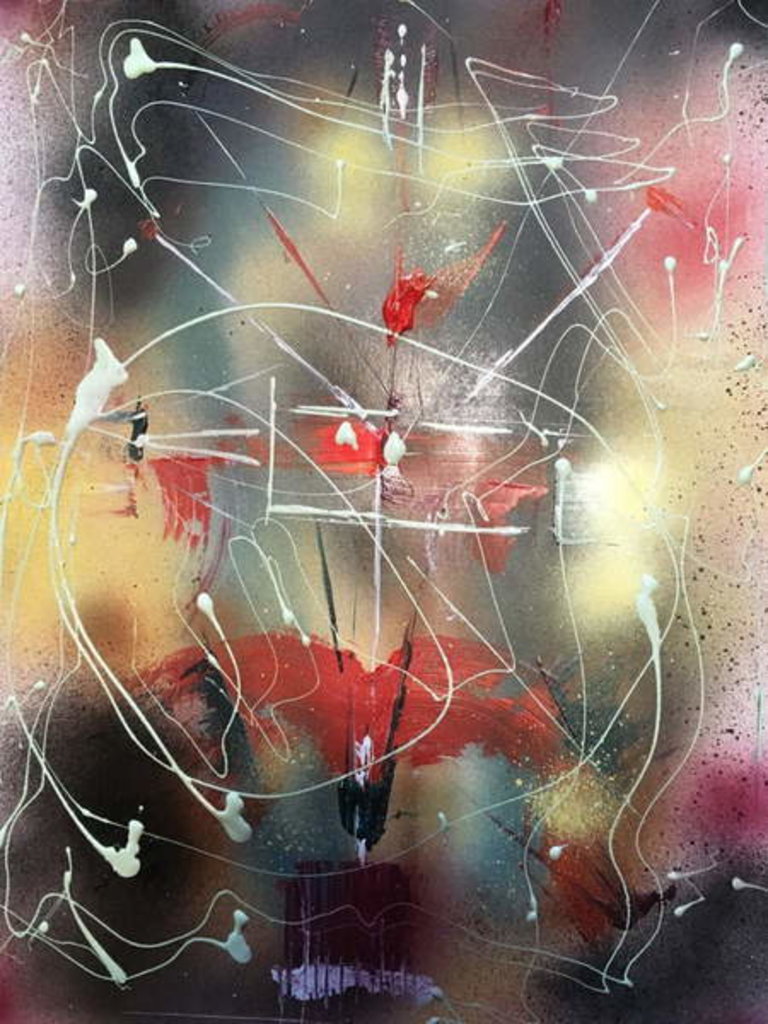 Detail of Another Dimension, 2018 by Ikahl Beckford