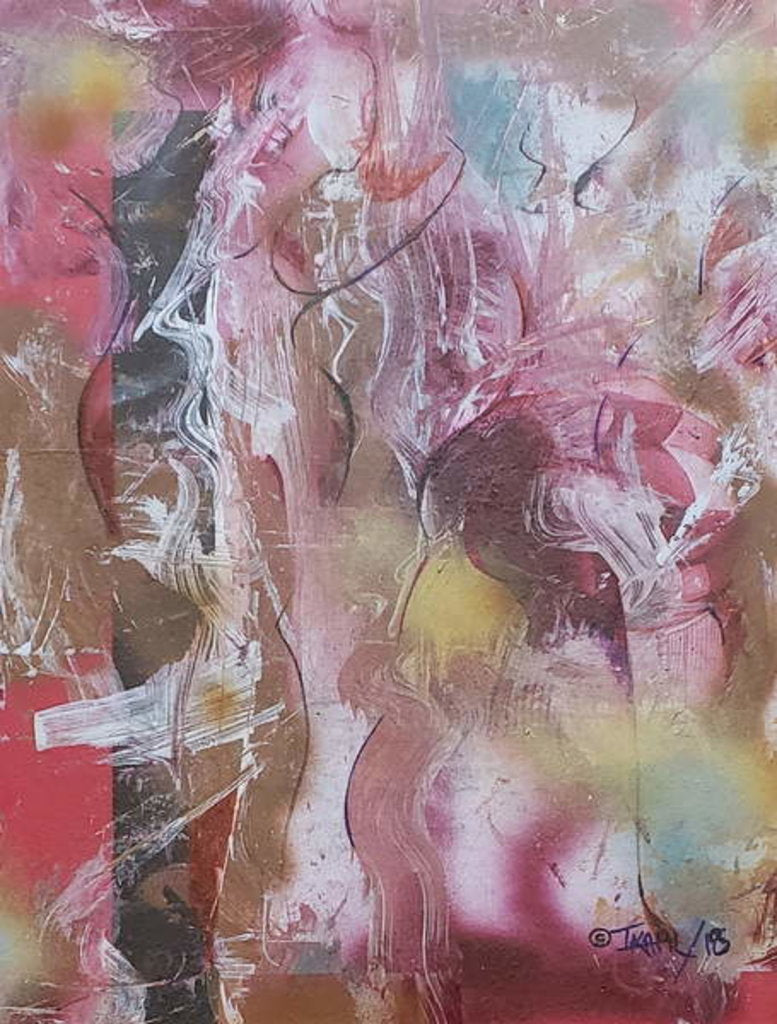 Detail of Shape Shifters by Ikahl Beckford