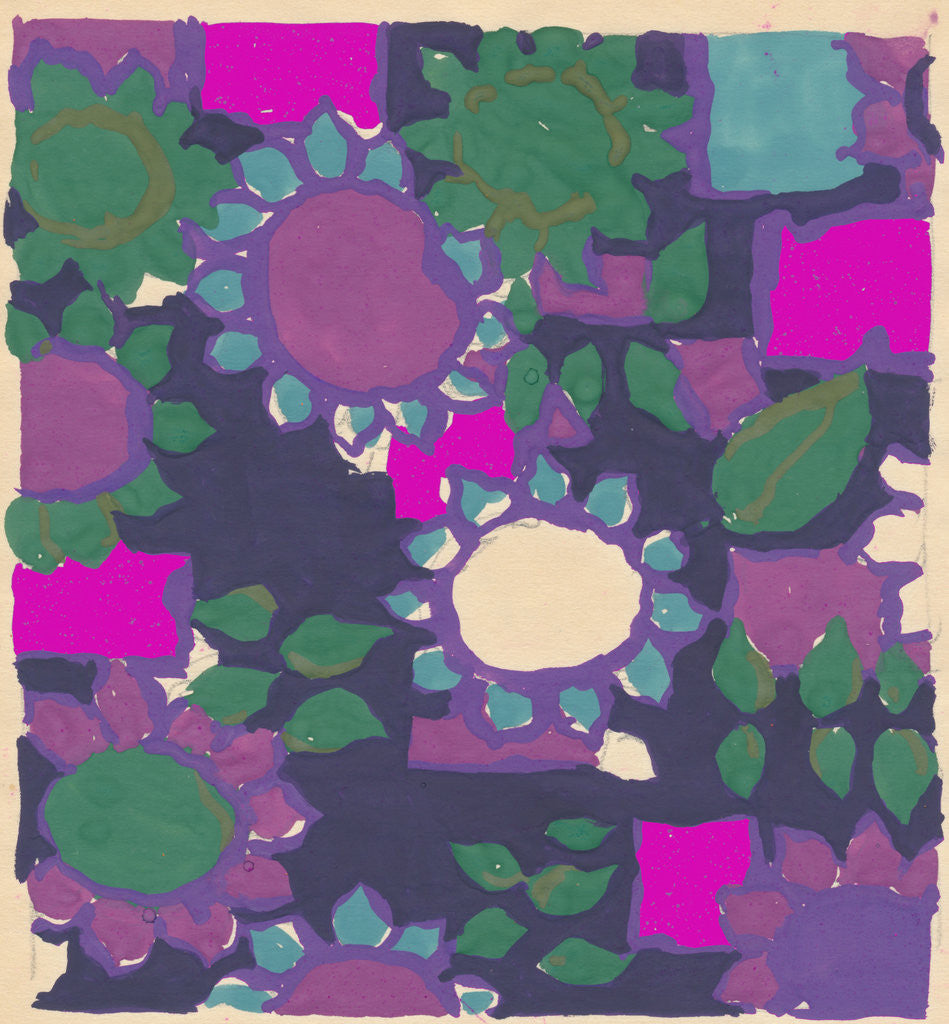 Detail of Still Life with Flowers 3 by Ilona Smith