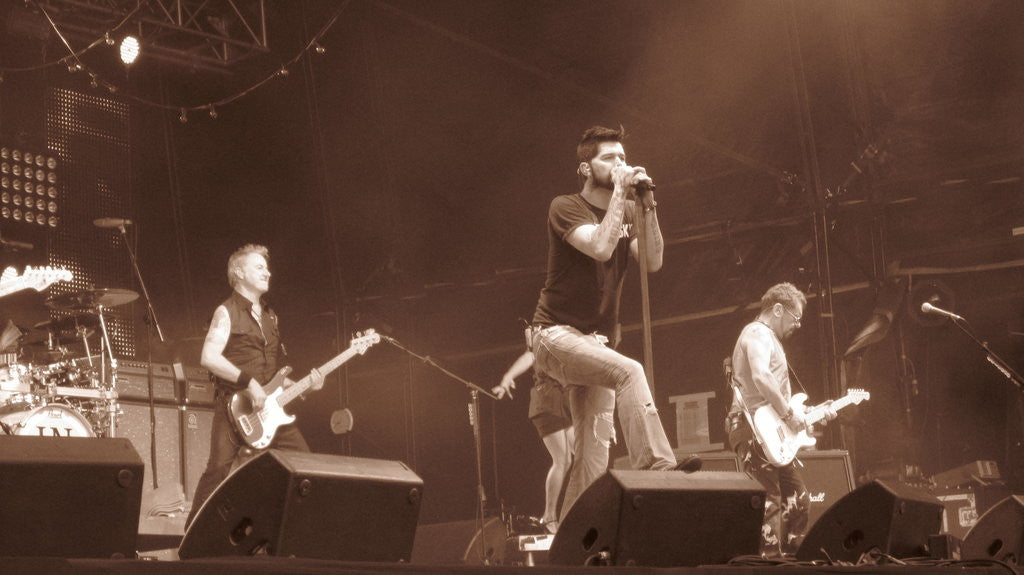 Detail of INXS 2011 by Jo Smith