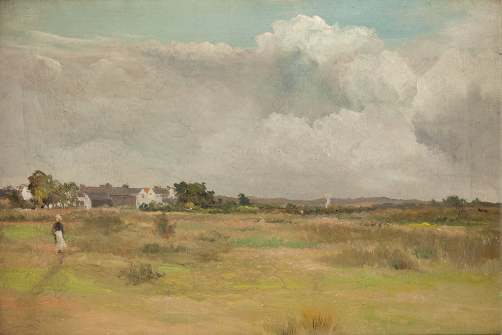 Detail of Sulby Claddagh by John Miller Nicholson