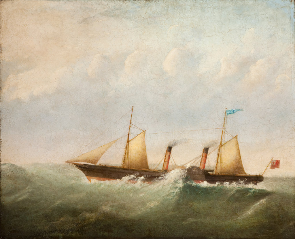 Detail of The 'Manx Fairy' by Samuel Walters