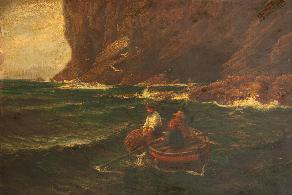 Detail of Off the Manx coast by John Holland