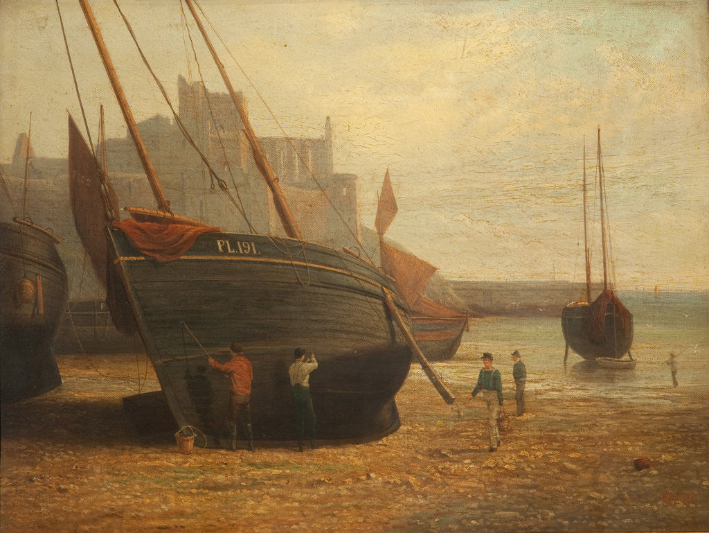 Detail of The Shore, Peel by C. H.C. Wells