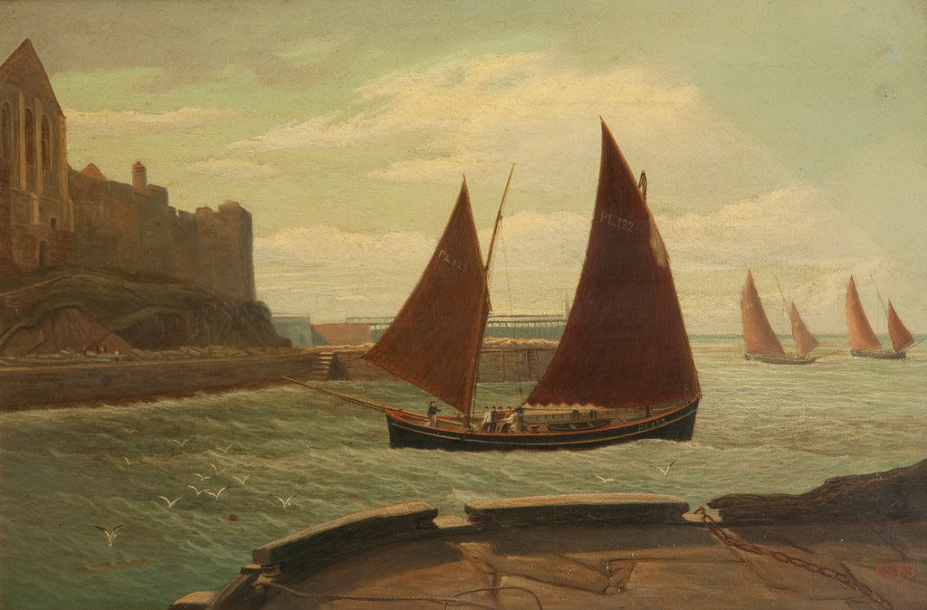 Detail of In Peel Harbour by C. H.C. Wells