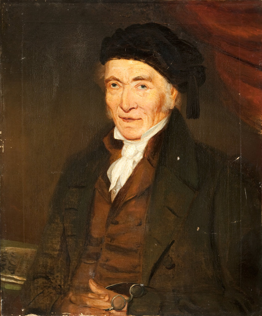 Detail of Portrait of James Grellier by Richard Marsden