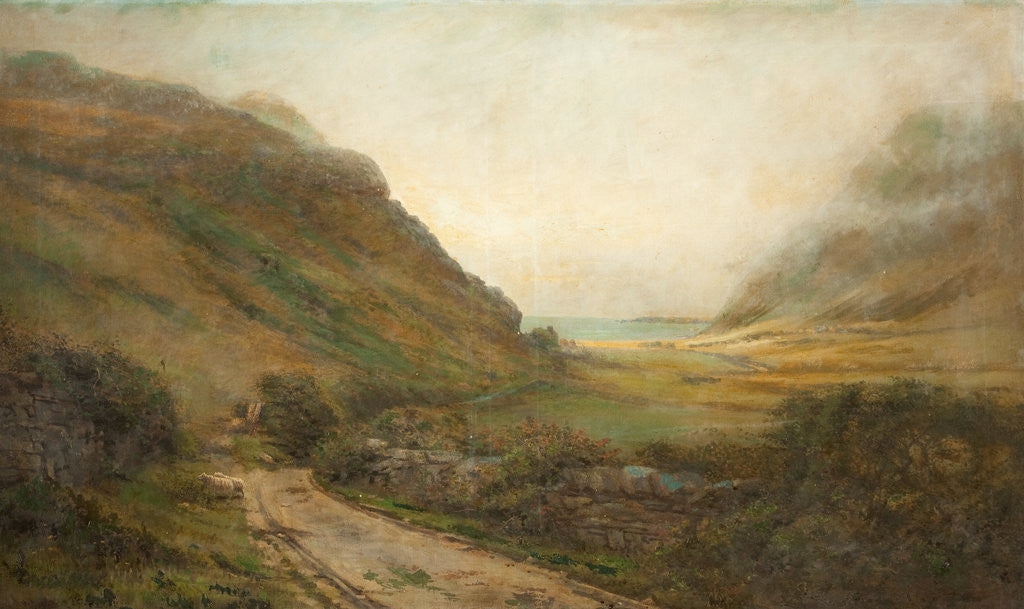 Detail of The Road to Fleshwick by Charles Auty