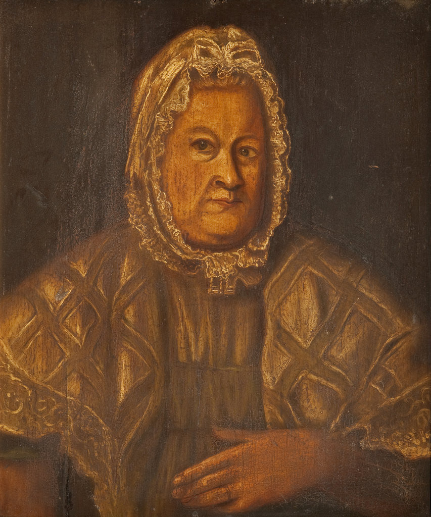 Detail of Portrait of a Manx Countrywoman by Anonymous