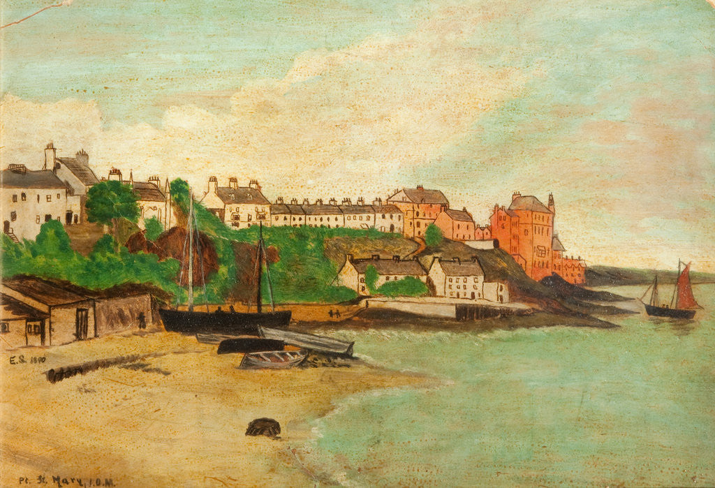 Detail of Port St Mary by Anonymous