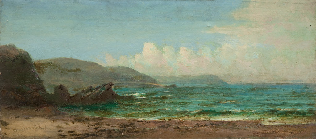 Detail of Coastal scene looking south from Niarbyl by Charles Auty