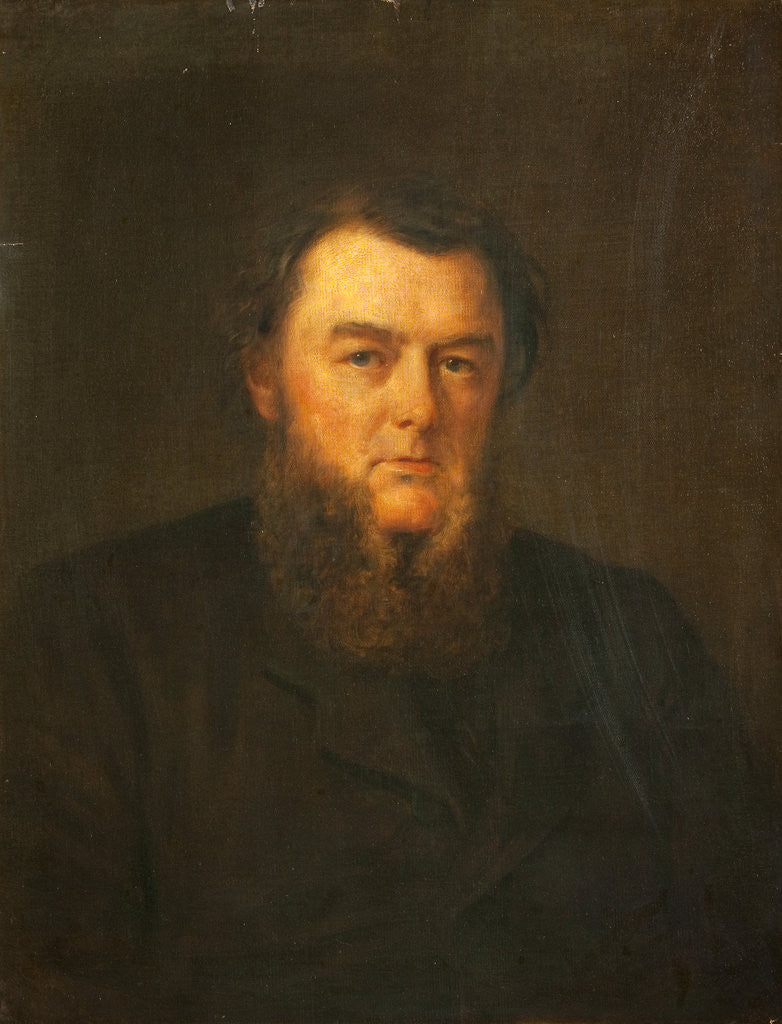 Detail of Portrait of Hugh Stowell Brown (1823-1886) by Edwin Long