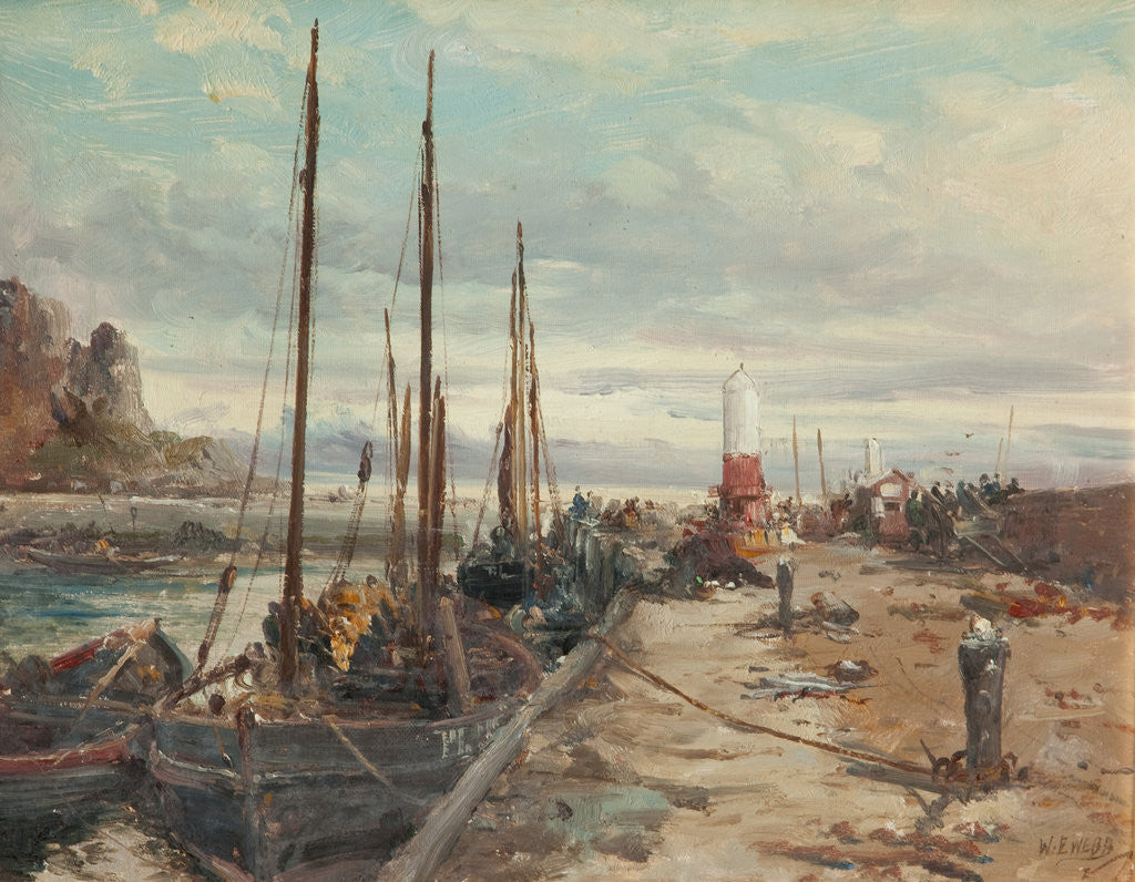 Detail of Peel Pier by William Edward Webb