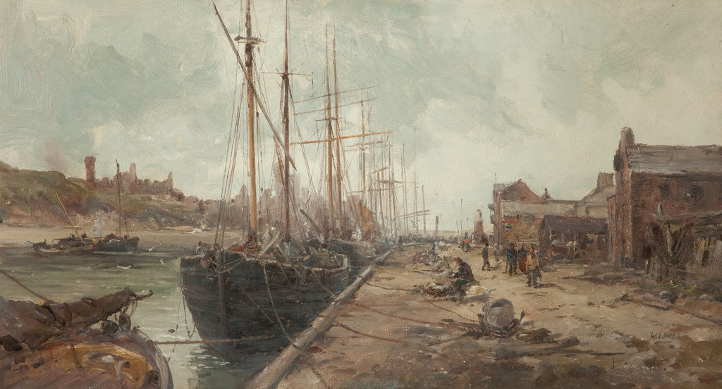 Detail of Peel Quay and Harbour by William Edward Webb