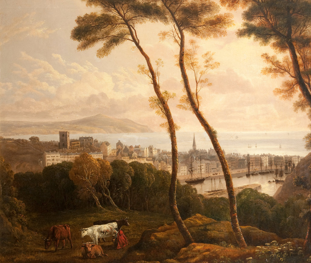 Detail of Douglas from the Nunnery Howe by Jacob George Strutt
