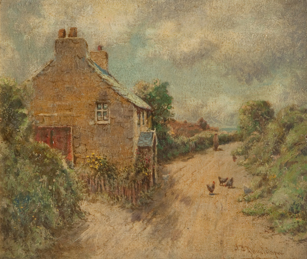 Detail of Cottage at Ballaugh by Joseph Benjamin Donaldson