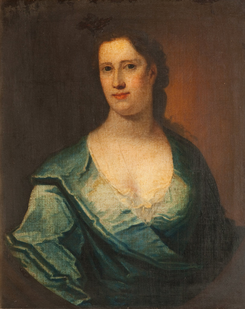 Detail of Miss Hester Heywood by Peter Lely