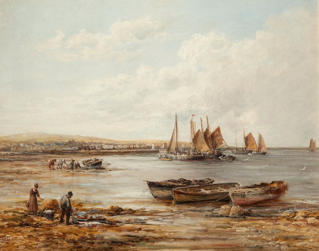 Detail of Port St Mary by William Webb