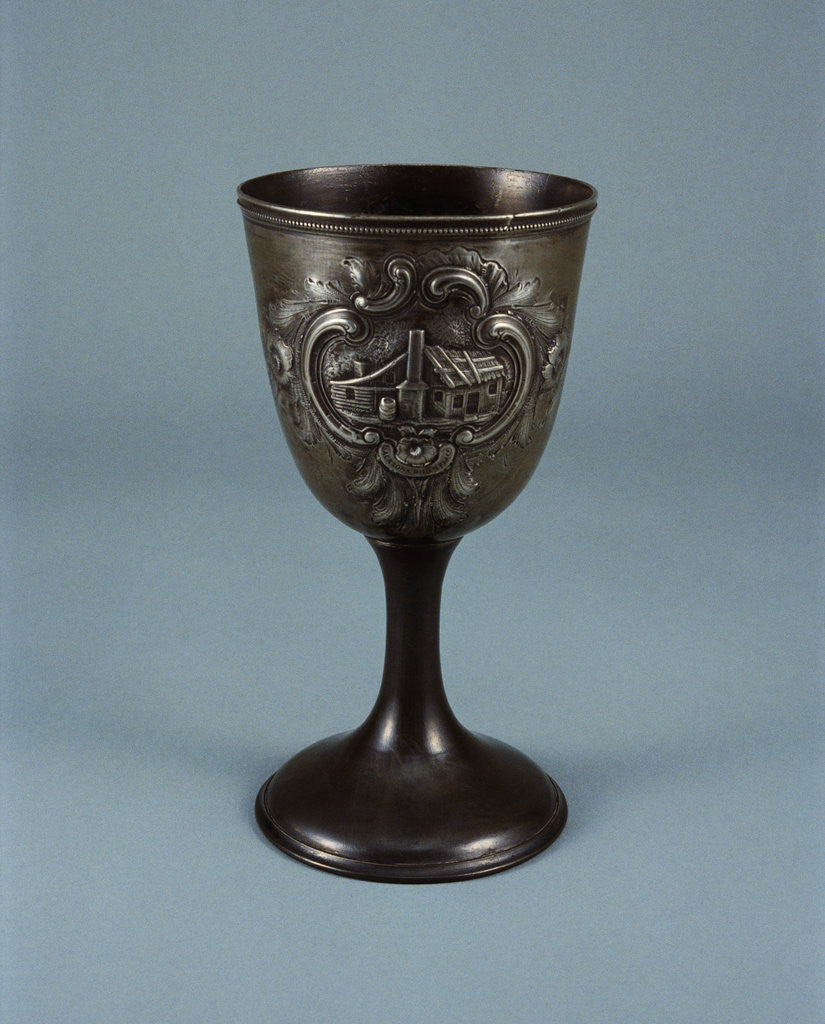 Detail of Pewter Goblet by Anonymous