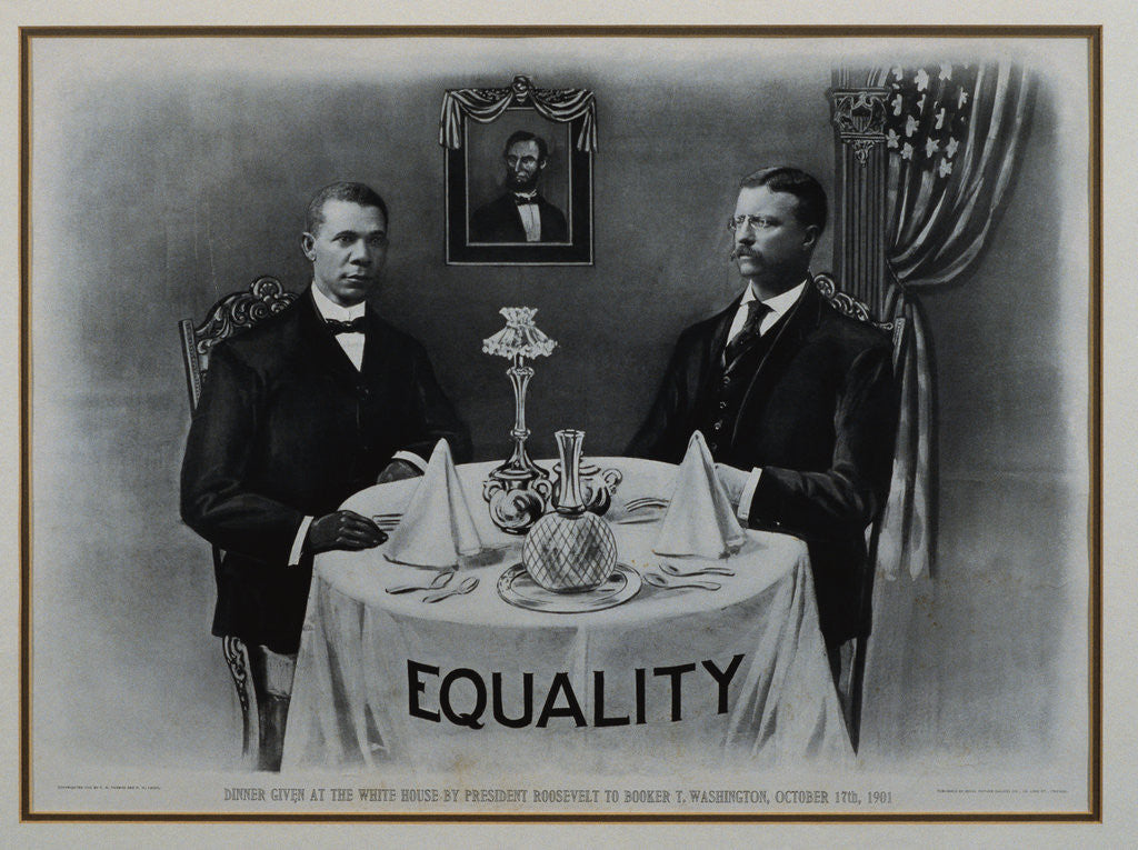 Detail of Commemorative Lithograph by Anonymous