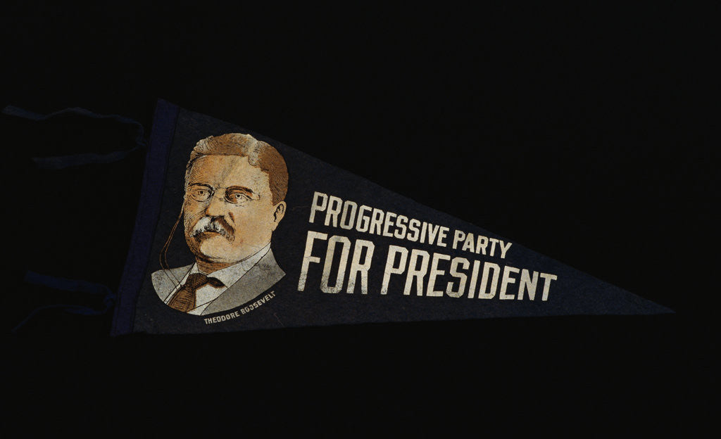 Detail of Progressive Party Pendant by Anonymous