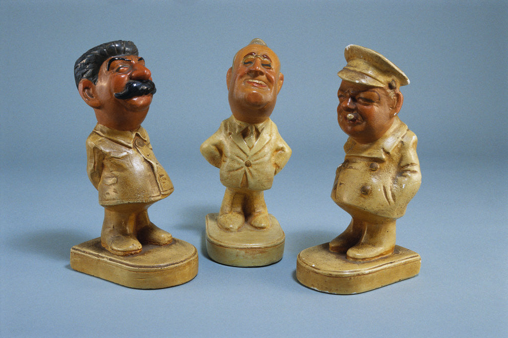 Detail of Plaster Figurines by Anonymous