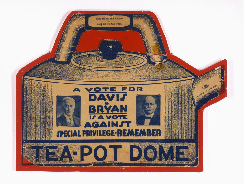 Detail of Teapot - Shaped Campaign Card by Anonymous