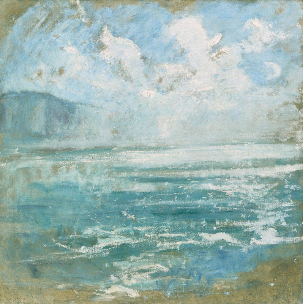 Detail of Niagara Gorge by John Henry Twachtman