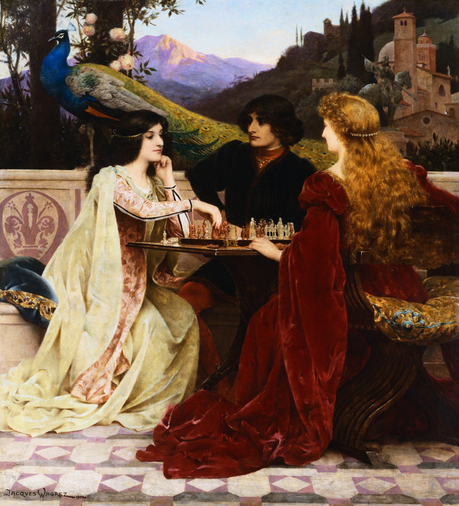 Detail of Exercise of Intellect by Jacques Wagrez