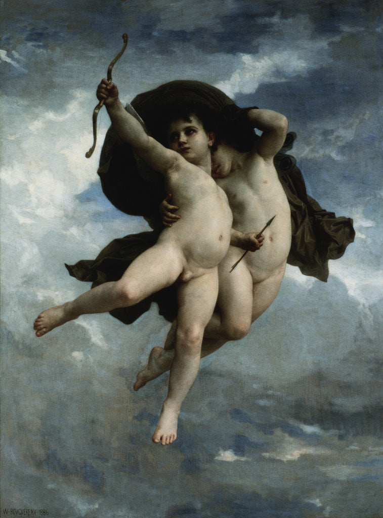 Detail of Love, the Conquerer by William Adolphe Bouguereau
