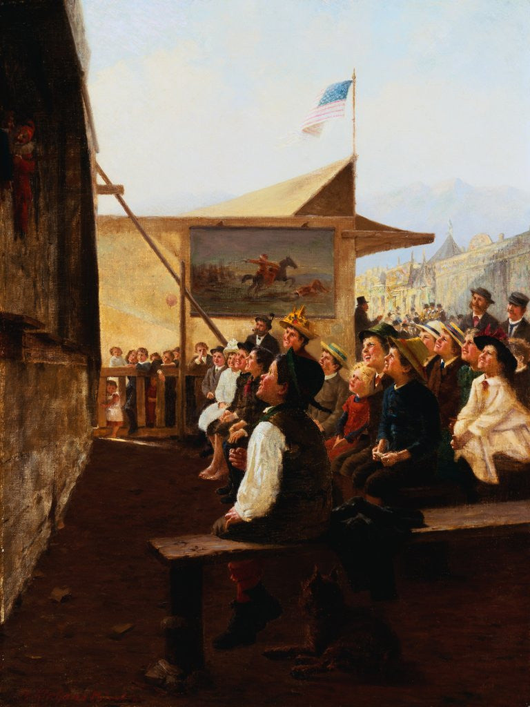 Detail of The Puppet Show by Theodore B. Kleehaas
