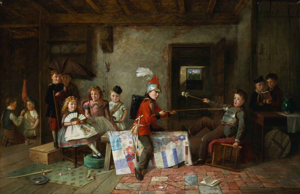 Detail of Ivanhoe by Charles Hunt