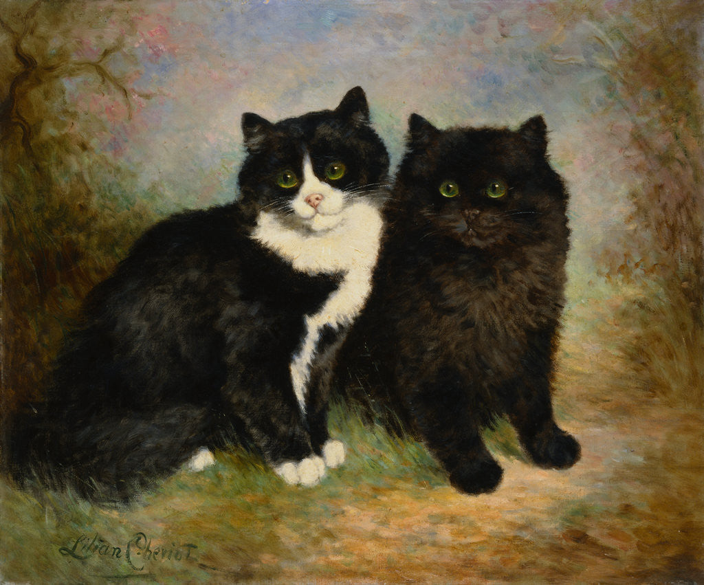 Detail of Best of Friends by Lilian Cheviot