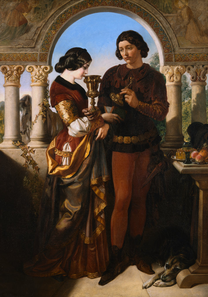 Detail of The Loving Cup by Daniel Maclise