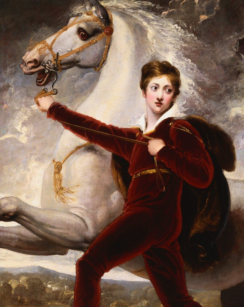 Detail of Portrait of a Boy by Thomas Stothard