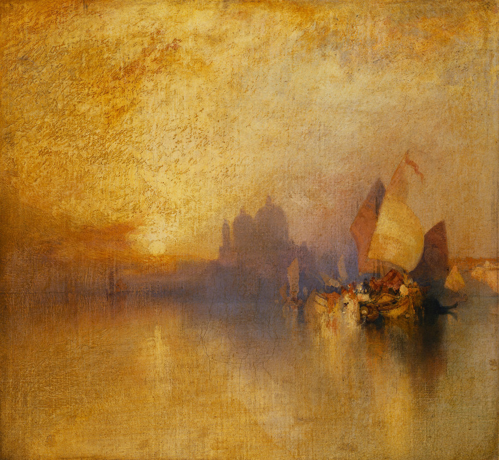 Detail of Opalescent Venice by Thomas Moran
