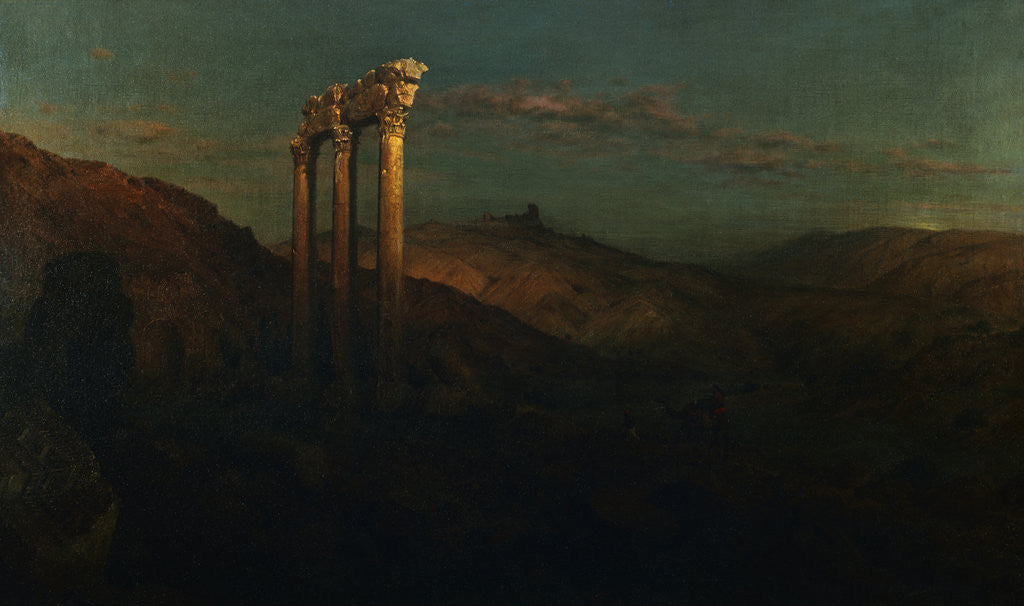 Detail of Ruins at Baalbek by Frederic Edwin Church