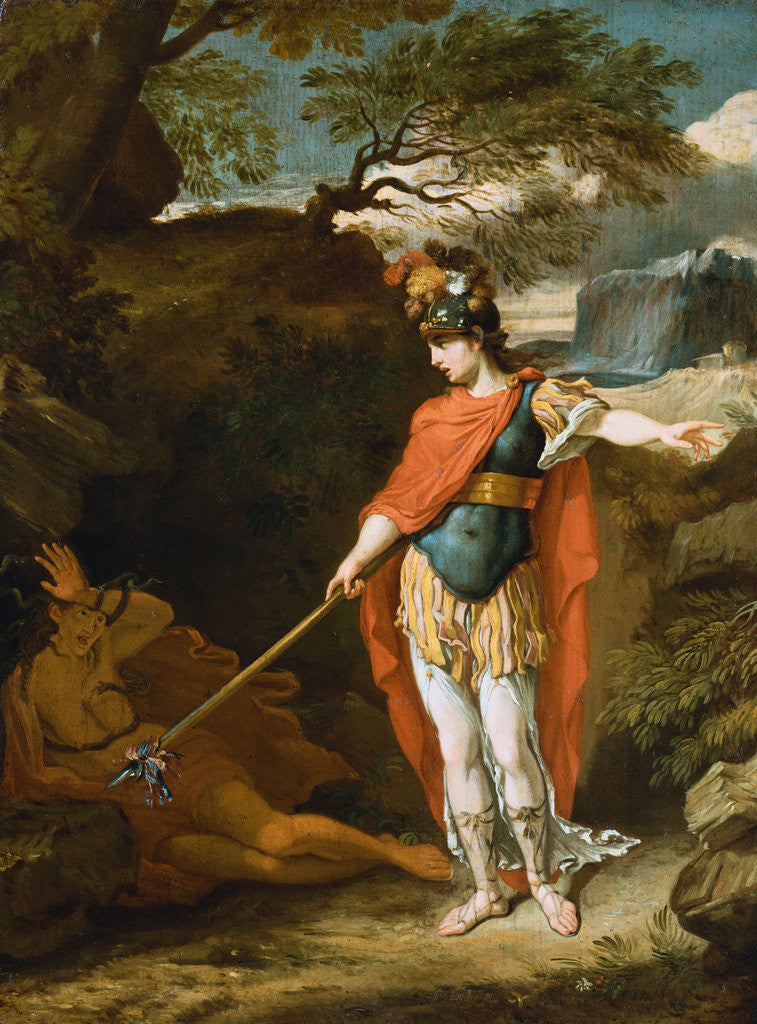 Detail of Perseus and Medusa Attributed to Benjamin West by Corbis