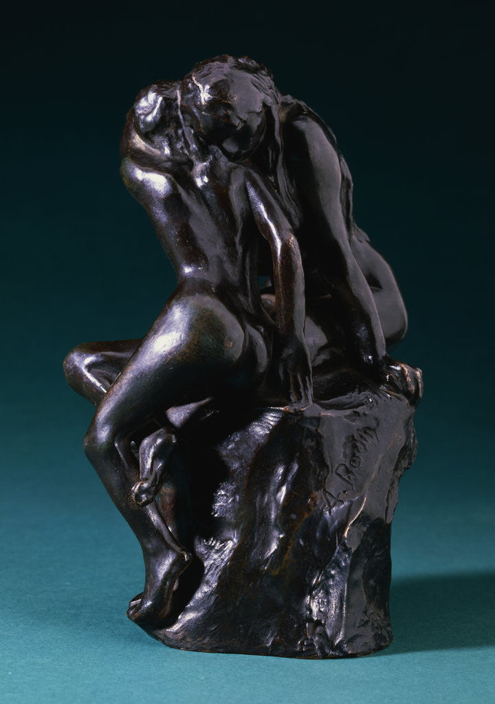 Detail of Le Bon Genie by Auguste Rodin