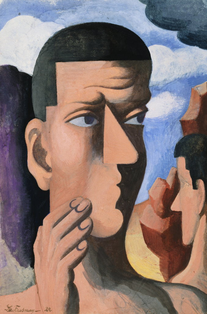 Detail of Castor et Pollux by Roger de La Fresnaye