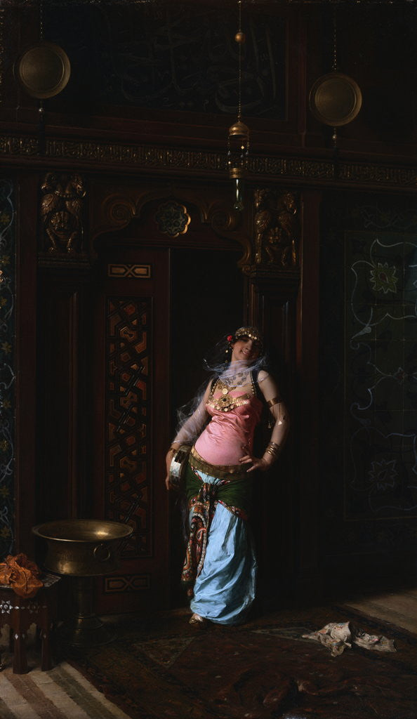 Detail of L'Almee by Charles Bargue