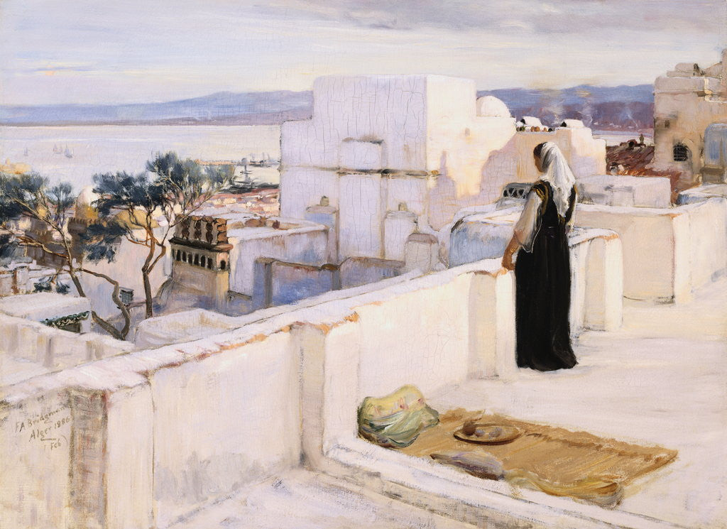 Detail of Algiers by Frederick Arthur Bridgman