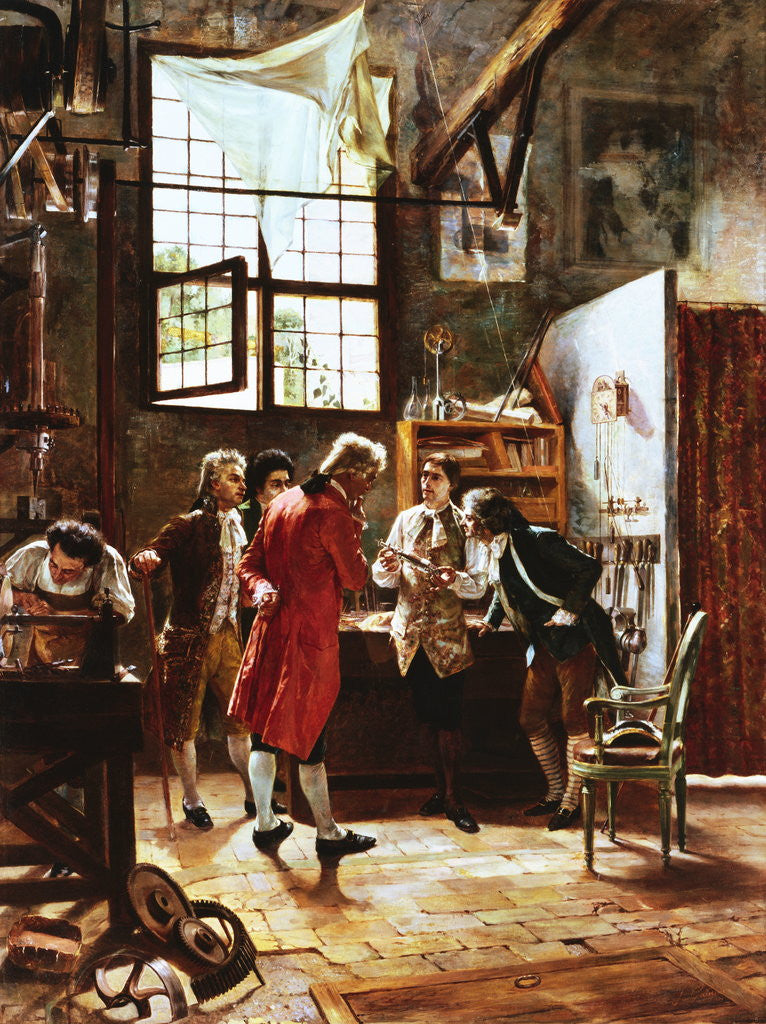 Detail of The Inventor's Laboratory by Pietro Gabrini