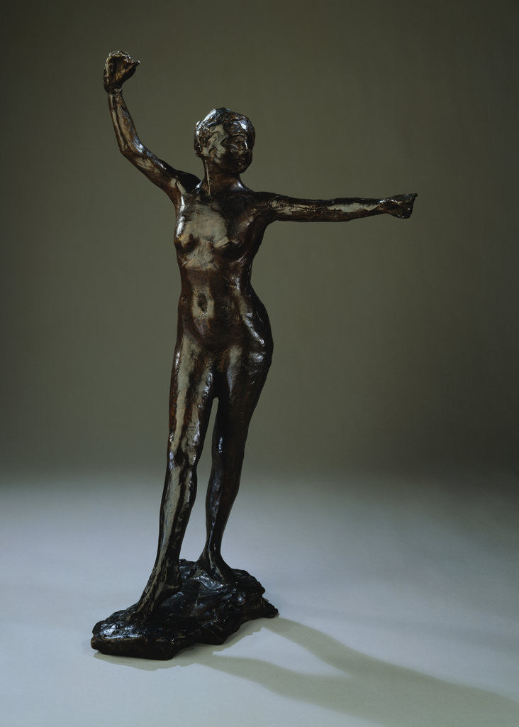 Detail of Right Foot Forward in Preparation for the Dance by Edgar Degas