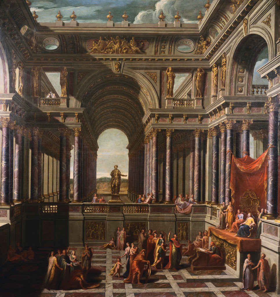 Detail of Saint Paul Before Agrippa by Sir James Thornhill
