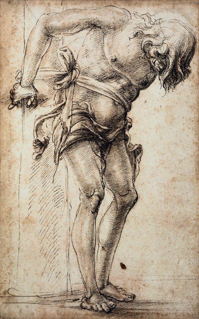 Detail of Christ at the Column by Bernardino Parentino