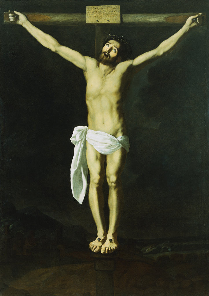 Detail of The Crucifixion by Francisco de Zurbaran