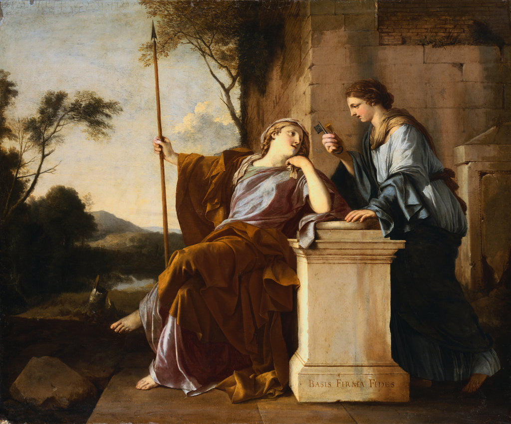 Detail of An Allegory of Public Trust by Laurent de la Hyre