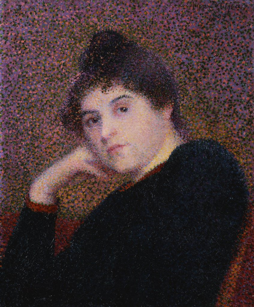 Detail of Portrait of a Woman by Hippolyte Petitjean