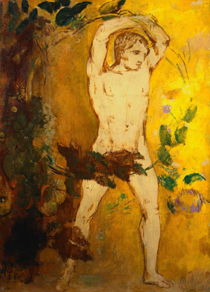 Detail of Orpheus by Odilon Redon